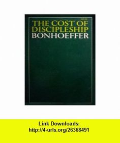 Dietrich bonhoeffer cost of discipleship pdf